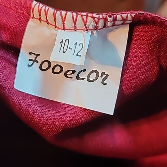 Vampire Halloween Costume Girl's Size 10-12 - Picture 6 of 7